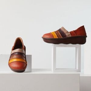 Spring Step Firefly Mary Jane Flat Clog leather size EU40 US 9  or US 8.5